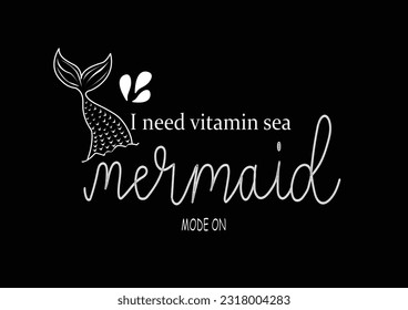 diseño de afiches para el vector de sirena