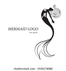 a mermaid vector design that looks both beautiful and elegant