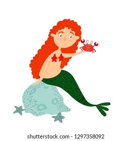 mermaid vector illustration