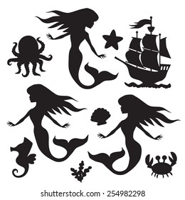 Mermaid vector illustration