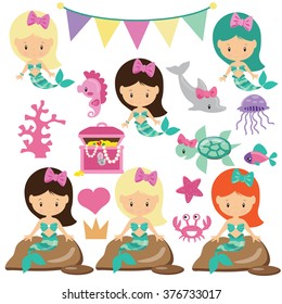 Mermaid vector illustration