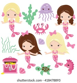 Mermaid vector illustration
