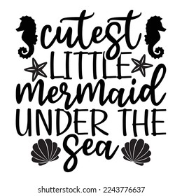 Mermaid Vector Shell Vector Be Mermaid Sublimation to create cutouts for scrapbooking paper crafts greeting cards Pillow 