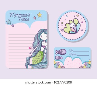 Mermaids printable sheet