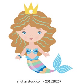 Mermaids vector illustration