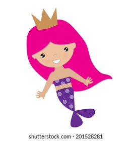 Mermaids vector illustration