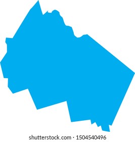 merrimack county map in state of New Hampshire