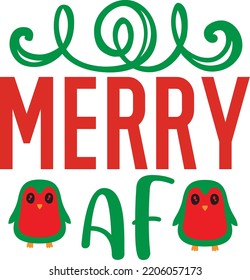 merry af vector file svg