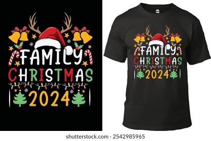 Navidades de camisa alegres y brillantes diseños de camisetas para Navidades de pareja de familia Top padre-hijo