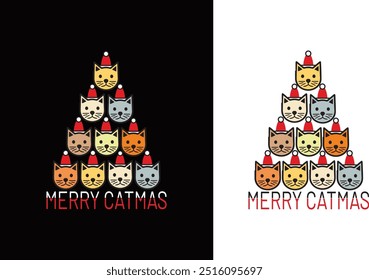 Feliz Natal de Natal t-shirt design Graphic Vetor Template,