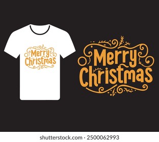 merry Chirstmas t-shirt vector design
