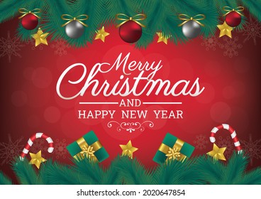 merry chrismas art vector background