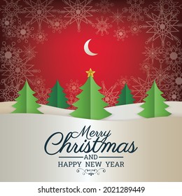 merry chrismas art vector background