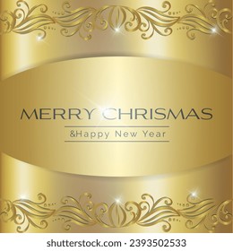 merry chrismas gold backgraund glitter