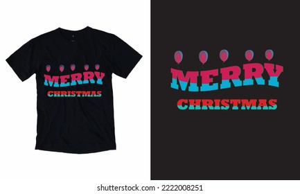 Merry Chrismas T-shrit Design