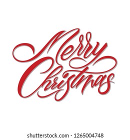 Merry Chrismast Handlettering
