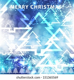 Merry Christmas 2014. holiday background. Vector EPS 10 illustration.