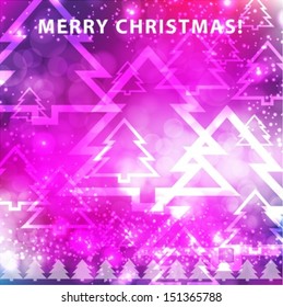 Merry Christmas  2014. holiday background. Vector EPS 10 illustration.