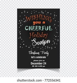 Merry Christmas 2018 Brochure Template