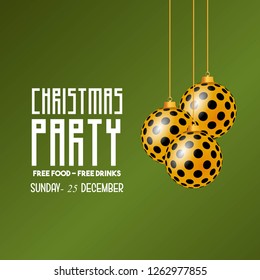 Merry Christmas 2019 Background. Abstract vector Template