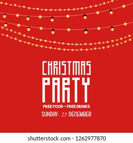 Merry Christmas 2019 Background. Abstract vector Template