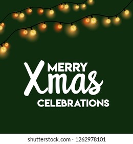 Merry Christmas 2019 Background. Abstract vector Template