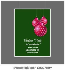 Merry Christmas 2019 Background. Abstract vector Template