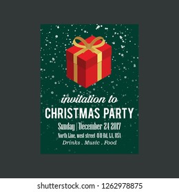 Merry Christmas 2019 Background. Abstract vector Template
