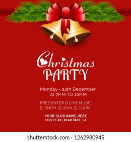 Merry Christmas 2019 Background. Abstract vector Template