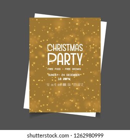 Merry Christmas 2019 Background. Abstract vector Template