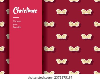 merry christmas 2024 new year cartoon icon element background pattern december winter ornament art