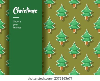 merry christmas 2024 new year cartoon icon element background pattern december winter ornament art