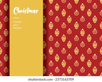 merry christmas 2024 new year cartoon icon element background pattern december winter ornament art