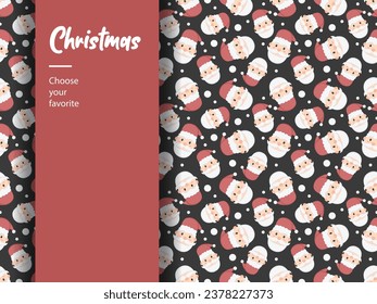 merry christmas 2024 new year cartoon icon element background pattern december winter ornament art