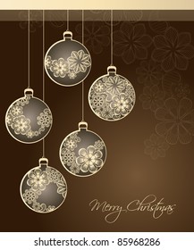 Merry Christmas abstract background 2