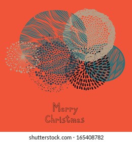 Merry Christmas abstract background