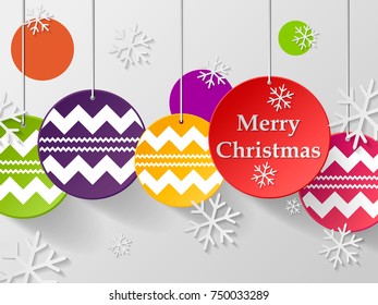 Merry Christmas abstract background