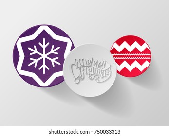 Merry Christmas abstract background
