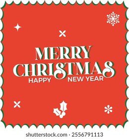 merry Christmas abstract background banner business card celebration. Christmas cover decorative decoration design. isolated on white background with elements. 