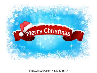 Merry Christmas Abstract Background Banner .vector