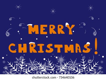 Merry Christmas abstract  beautiful   vector illustration
