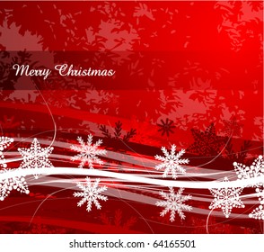 Merry Christmas. Abstract vector background