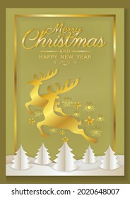 merry christmas art vector background