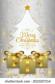 merry christmas art vector background