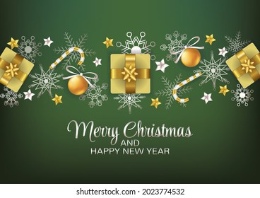merry christmas art vector background
