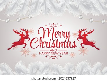 merry christmas art vector background