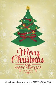merry christmas art vector background