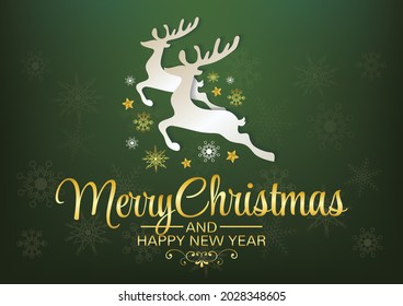 merry christmas art vector background