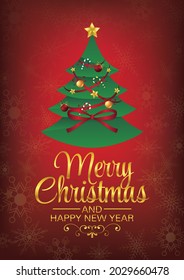 merry christmas art vector background