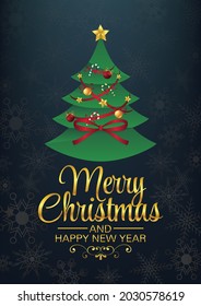 merry christmas art vector background